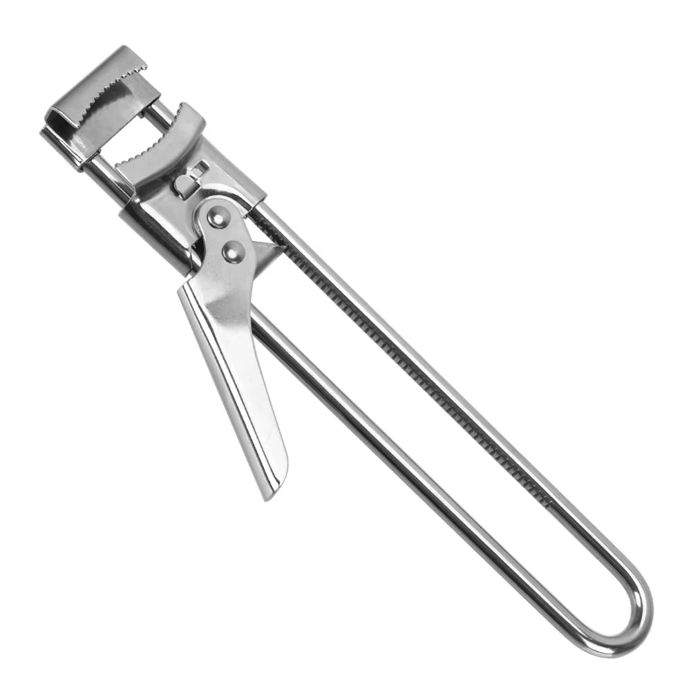 Kitchen Accessories Gripper Can Opener Manual Stainless Steel Adjustable Multifunctional Jar Lid Opener