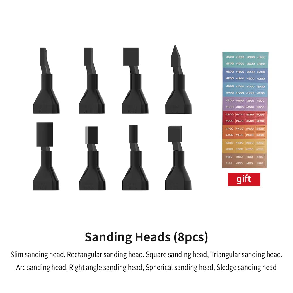 DIY ES-A Reciprocating Sander Electric Grinding Pen Plastic Model Sanding Paper Head for Military Model Craft Tools Hobby