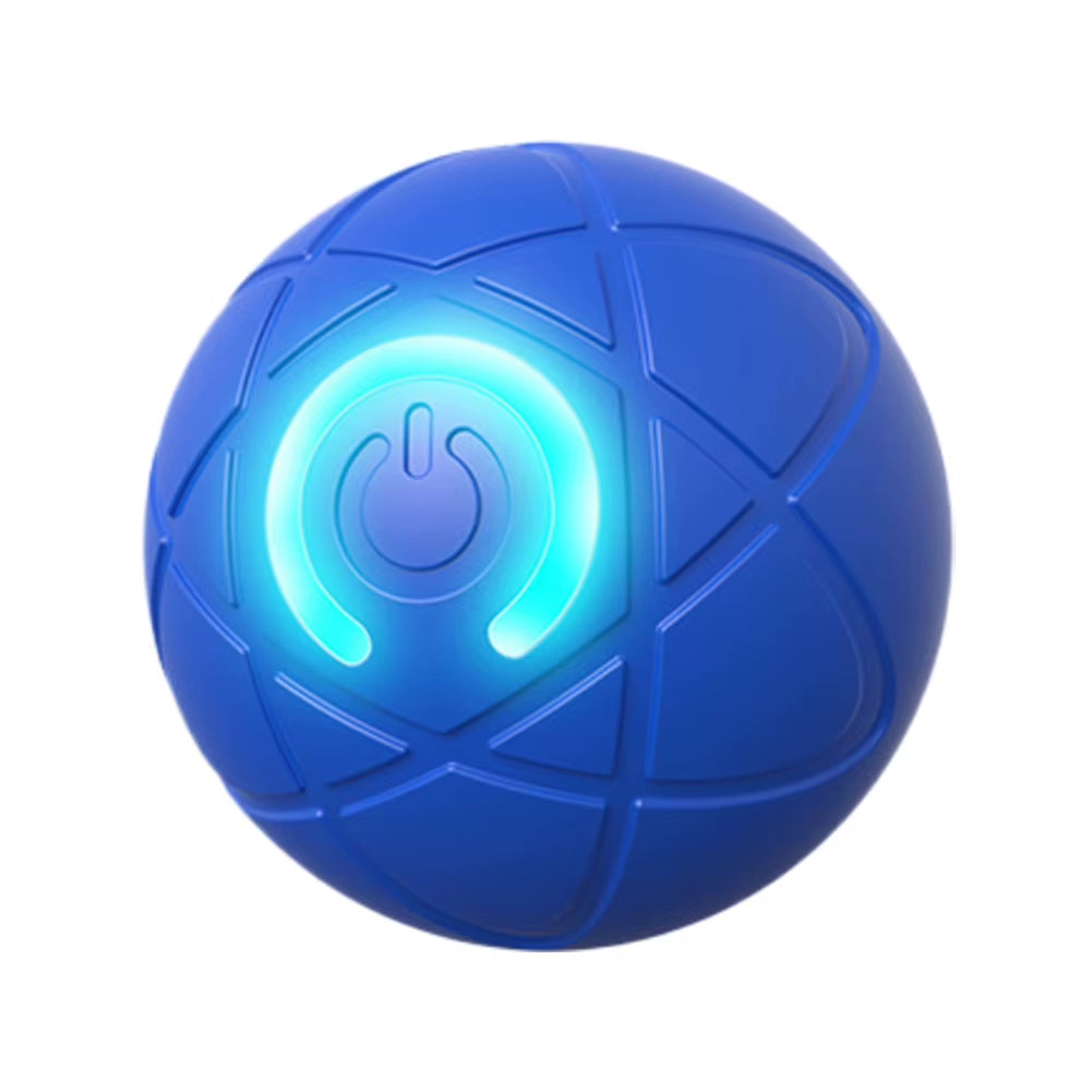 Intelligent Automatic Rolling Cat Toys USB Rechargeable Cat Interactive Ball Electronic Rotating Cat Ball for Kitten Dog Playing