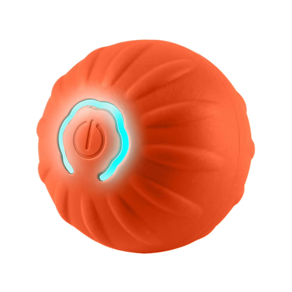 Intelligent Automatic Rolling Cat Toys USB Rechargeable Cat Interactive Ball Electronic Rotating Cat Ball for Kitten Dog Playing