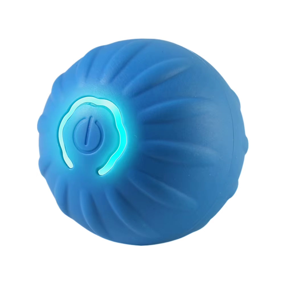 Intelligent Automatic Rolling Cat Toys USB Rechargeable Cat Interactive Ball Electronic Rotating Cat Ball for Kitten Dog Playing
