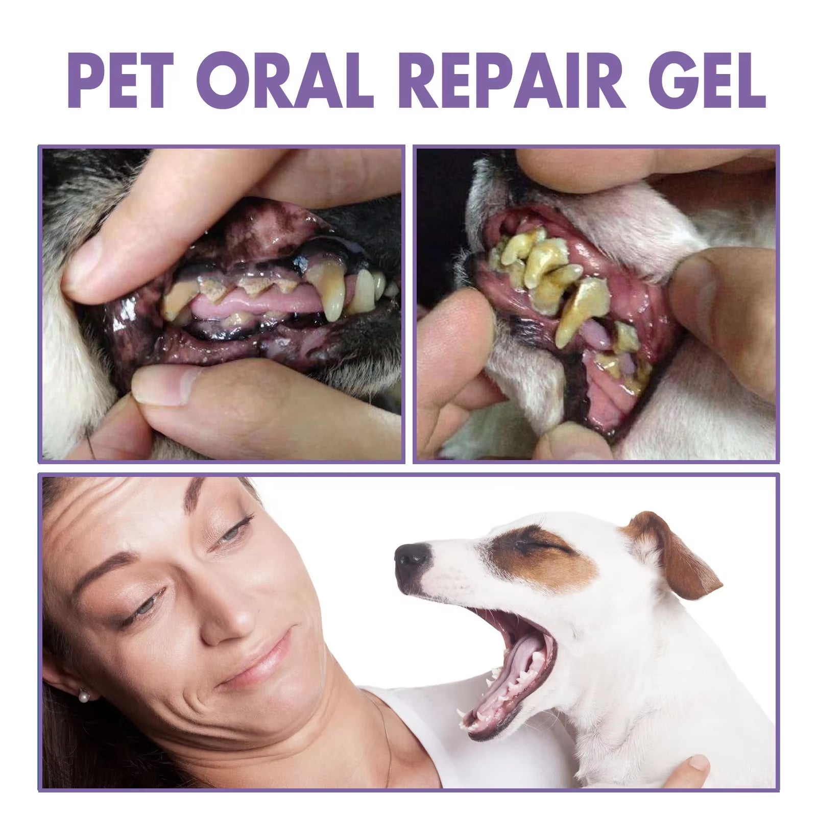 Pet Teeth Cleaning Pen Natural Teeth Cleaning Tools Pet Oral Repair Gel Dog Grooming Toothbrush Dental Stain Cleaning Pen